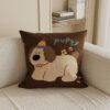 cute dog decorative cushion