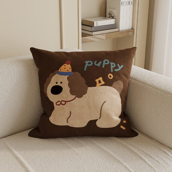 cute dog decorative cushion