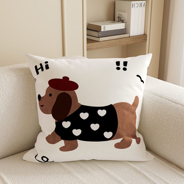 cute dog decorative cushion