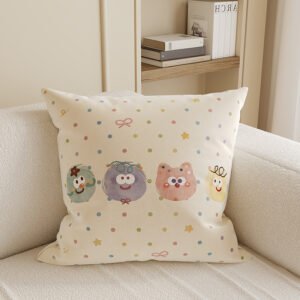 cartoon monster cushion