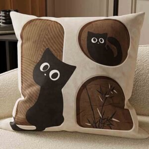 cat cushion cover