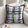 French chenille jacquard decorative cushion cover 45x45cm