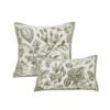 floral pillow, geometric pillow