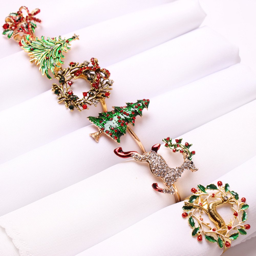 Christmas Bow Napkin Ring