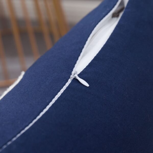 mediterranean blue pillow