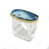 crystal napkin holder (1) European Natural Crystal Napkin Ring