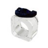 crystal napkin holder (8) European Natural Crystal Napkin Ring