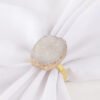 Crystal Cluster Napkin Ring (Gold Electroplated)