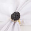 Crystal Cluster Napkin Ring (Gold Electroplated)