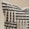textured cotton cushion