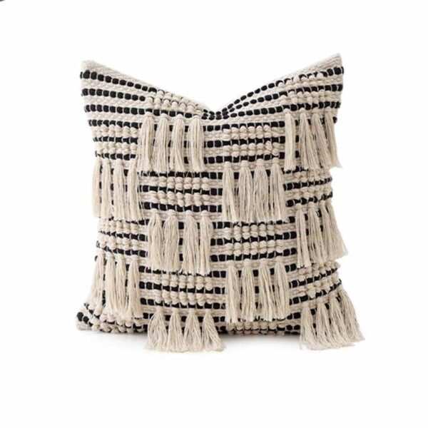 textured cotton cushion