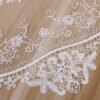 european embroidered lace table runner floral oval rectangle (5) round square embroidered lace tablecloth white glossy matte