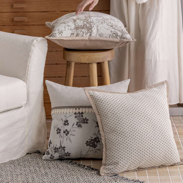 textured cushion cover