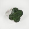 Drip Oil Four-Leaf Clover Napkin Ring
