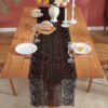 french lace table runner