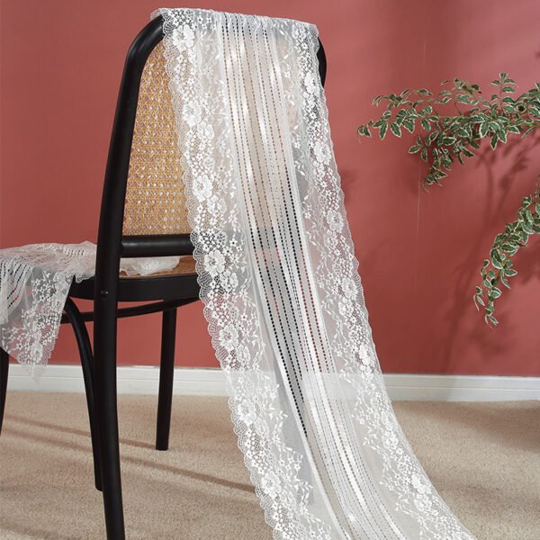 french lace table runner