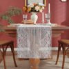 french lace table runner