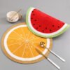 fruit placemat (3) Round watermelon placemat woven PP 38cm