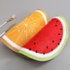 fruit placemat (5) Round watermelon placemat woven PP 38cm
