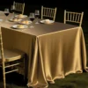 Elegant table setting with desserts
