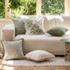 green cushion