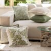 green cushion