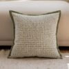 green cushion