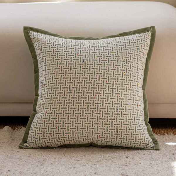 green cushion