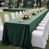 green outdoor tablecloth