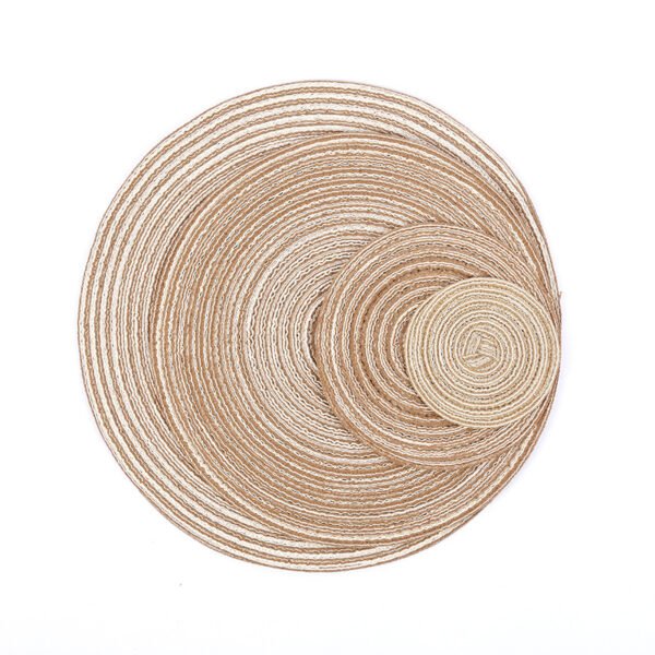 Handmade cotton yarn placemat 36cm