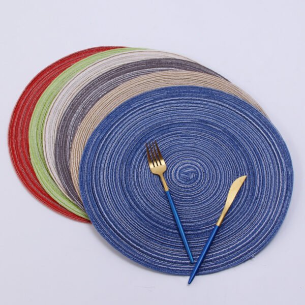 Handmade cotton yarn placemat 36cm