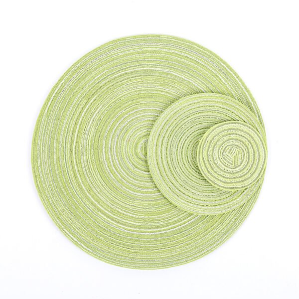 Handmade cotton yarn placemat 36cm