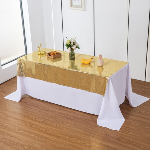Sequin Decorative Tablecloth | GeoWeave