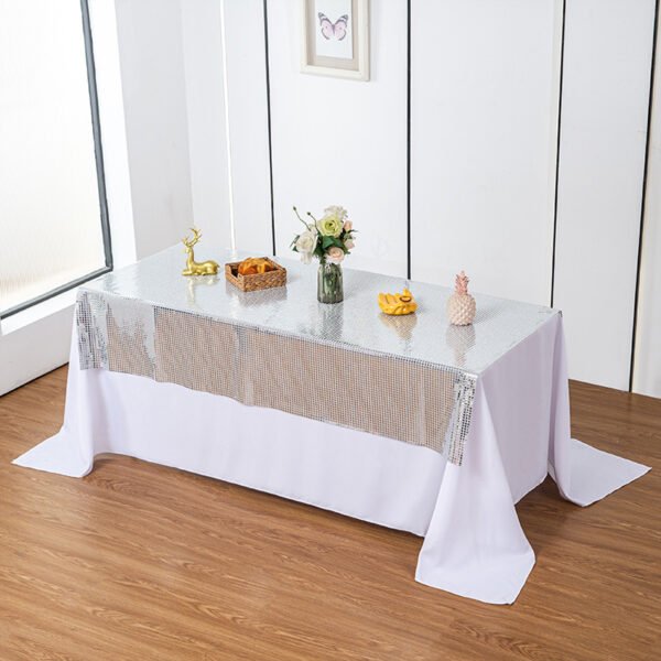 Sequin Decorative Tablecloth | GeoWeave