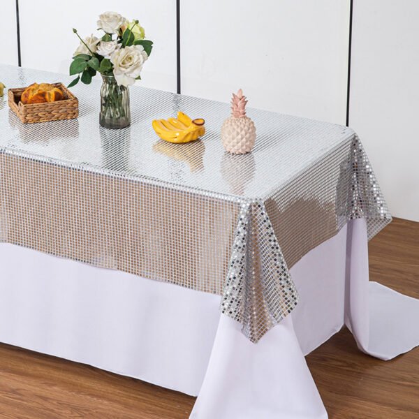 Sequin Decorative Tablecloth | GeoWeave