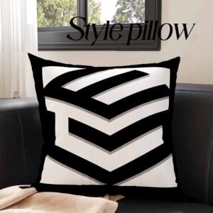 abstract line pillow