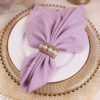 Beaded Jute Twine Napkin Ring