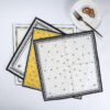 Yellow Printed Cotton Napkin