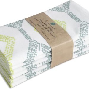 White Cotton Kitchen Towel