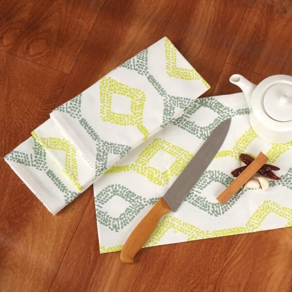 White Cotton Kitchen Towel
