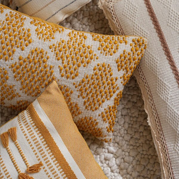 handwoven pillow