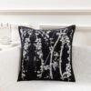 leaf chenille cushion (4) Leaf chenille cushion cover 45x45cm luxury textured fabric