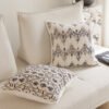 textured decorative pillow