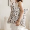 textured decorative pillow