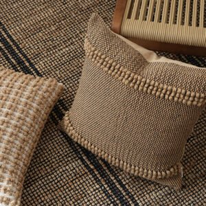 macrame cushion cover