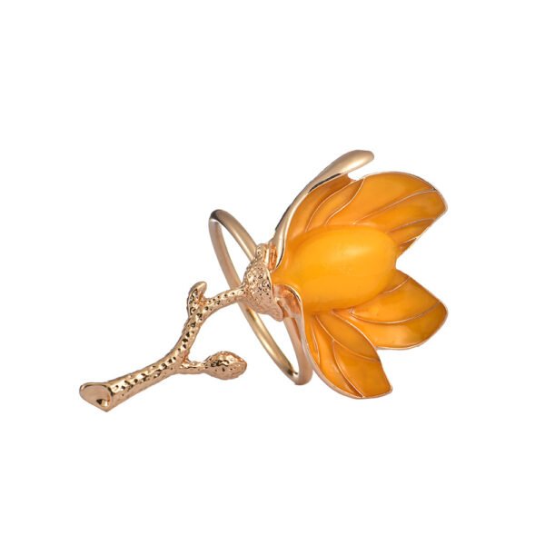 Magnolia Flower Napkin Ring