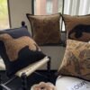 leopard cushion cover