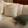 wool blend cushion