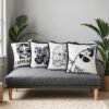 modern cotton cushion (8) minimalist pillow cover