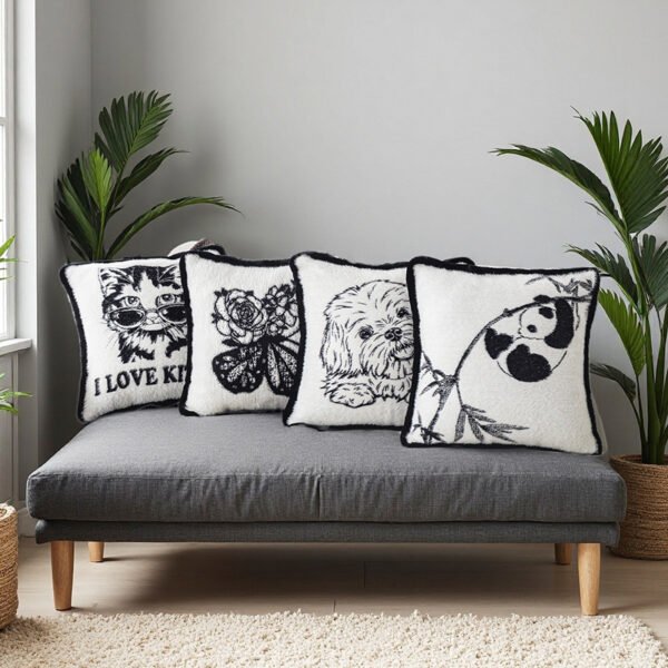 modern cotton cushion (8) minimalist pillow cover